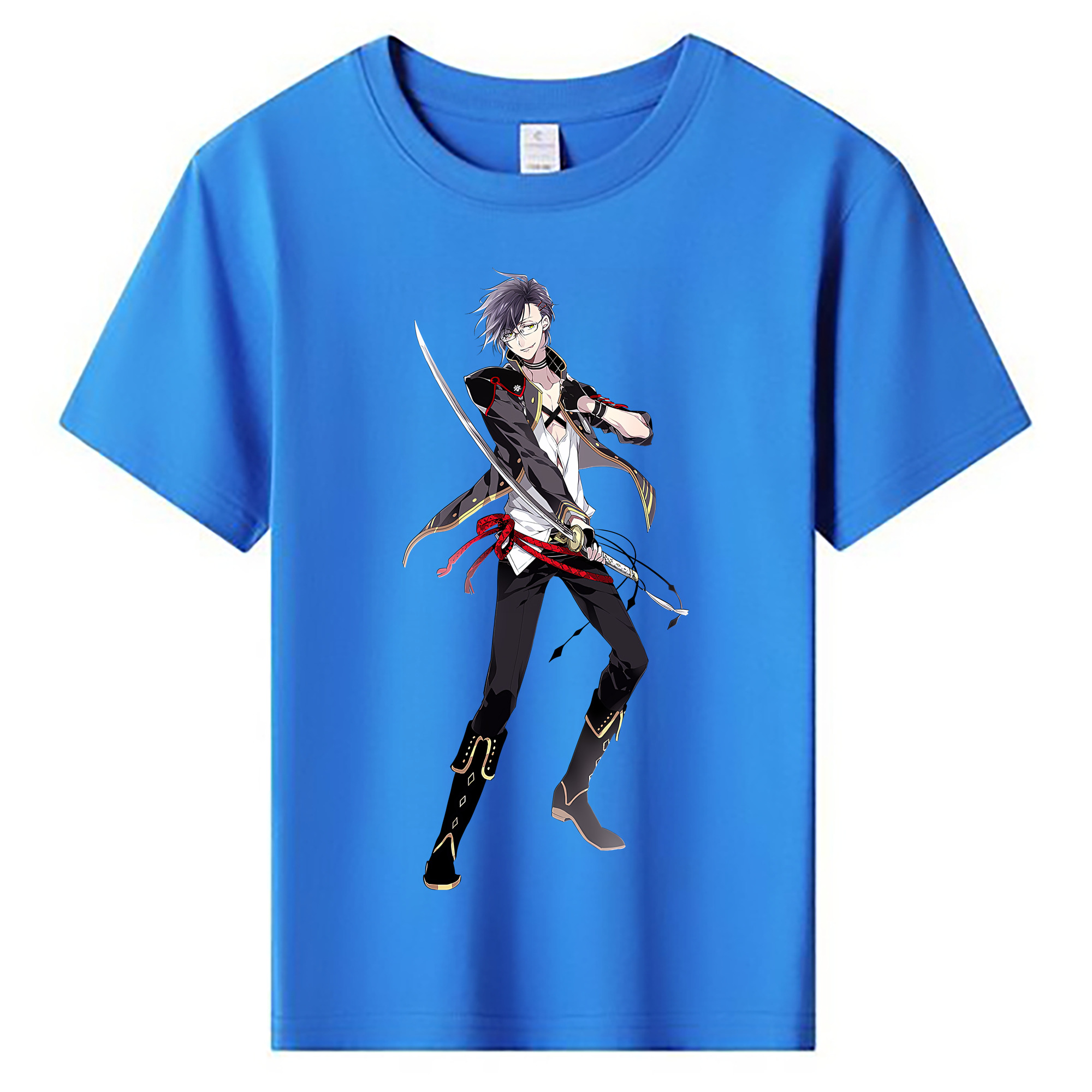 （画像用） 刀剣乱舞 Touken Ranbu 綿100％キッズTシャツ（フロントプリント）